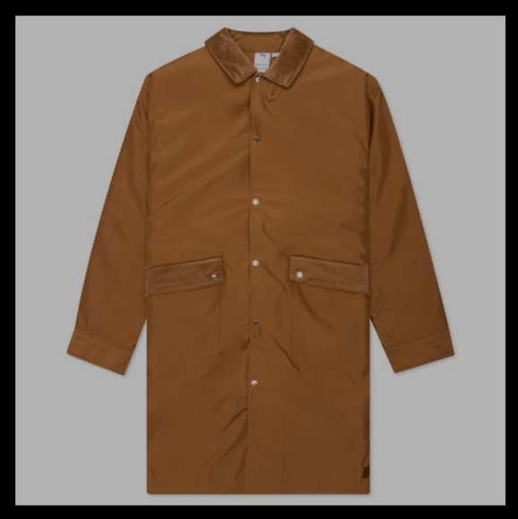 Puma | Jackets & Coats | Puma X Maison Kitsune Brown Trench Coat